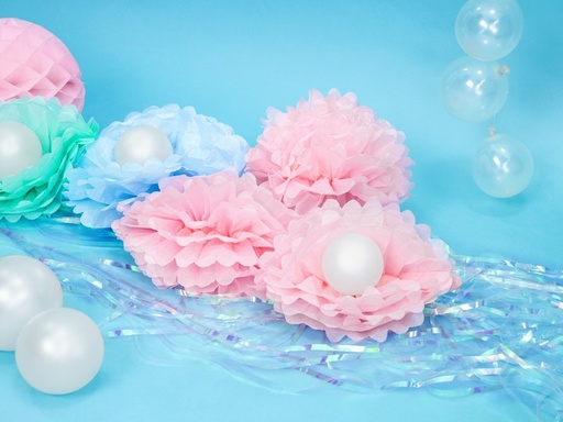 [PARPP25-081] Pompon en papier Rose