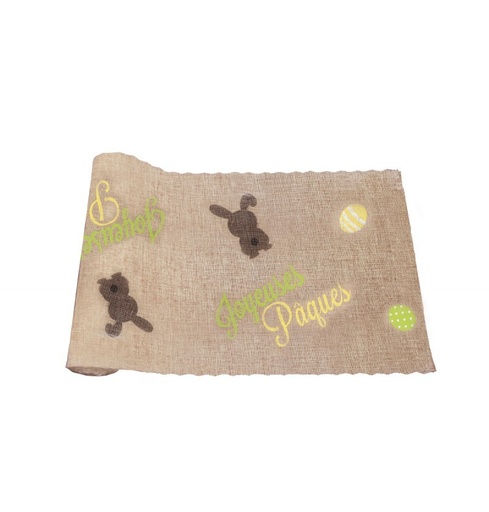 [CHA0826] Chemin de Table Joyeuses Pâques