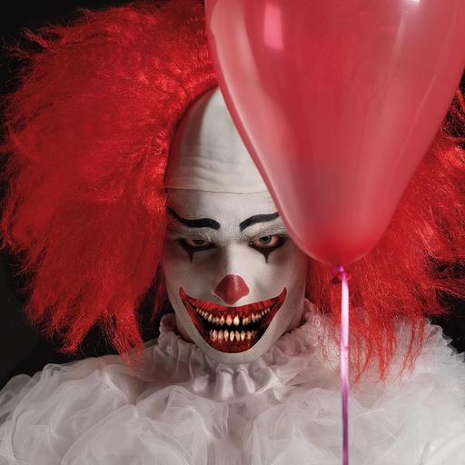 [BOL45098] Kit maquillage clown horrifique