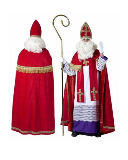 [FUN690003] Costume Saint Nicolas de luxe