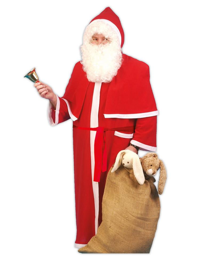 [FUN693010] Déguisement de Père Noël avec capuche