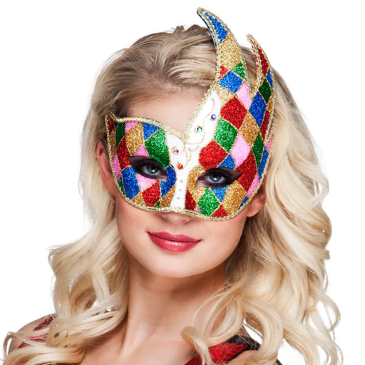 [BOL00200] Masque vénitien Jester