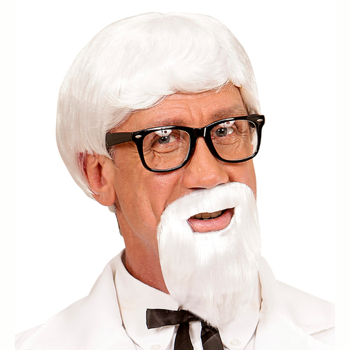 [WID06749] Perruque et barbe du Colonel du Kentucky
