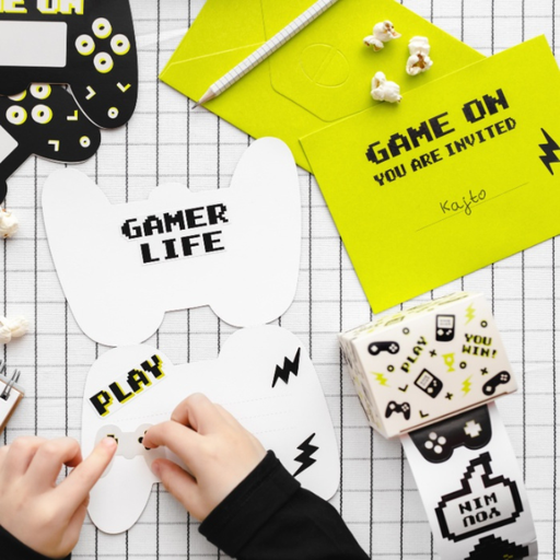 [PARNR2] Autocollants jeux vidéo 