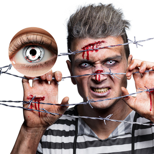 [ZOEW57] Lentilles prisonnier Zombie