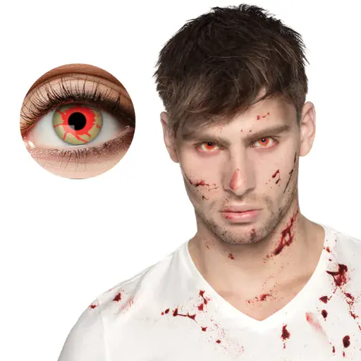 [ZOEW68] Lentilles fantaisies Bloodshot2 - 1 semaine