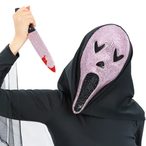 [SMI80810] Kit Scream de luxe en strass roses