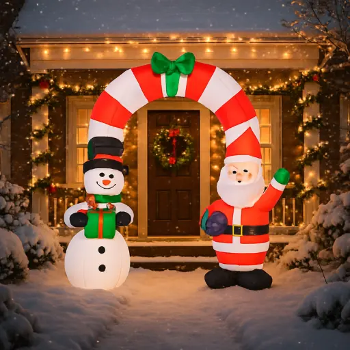 Structures gonflables Noël - Partyshop Luxembourg