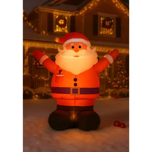 [PCL91719] Père Noël gonflable géant