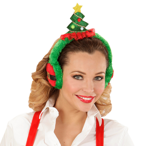 [WID09569] Protège-oreilles sapin de Noël