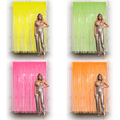 Rideaux à lamelles fluo 200*100 cm