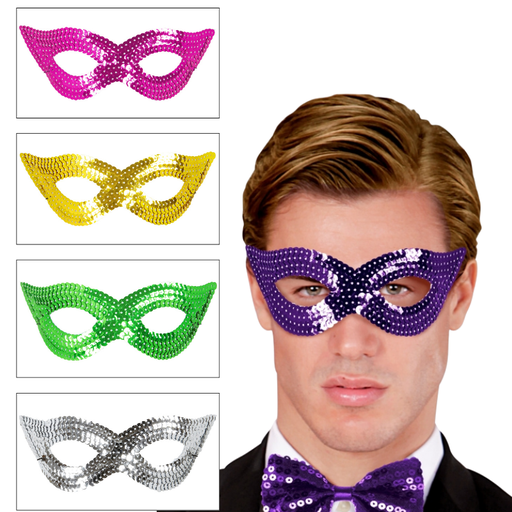 Masque à sequins