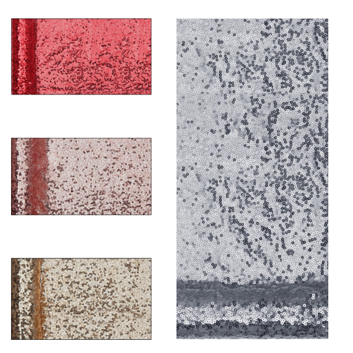 Chemin de table pailletés 19cm*3m