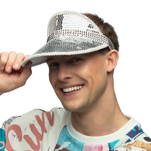 [BOL00745] Casquette visière Disco argent