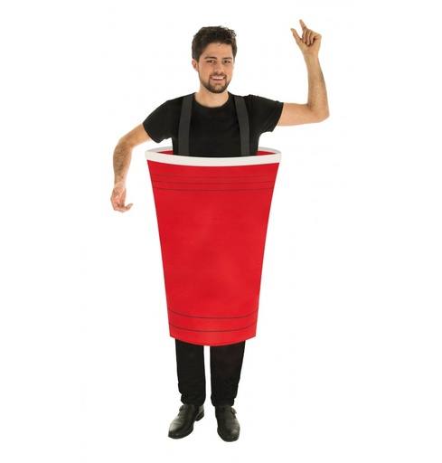 [CHAC4231] Déguisement de Beer Pong pour adulte