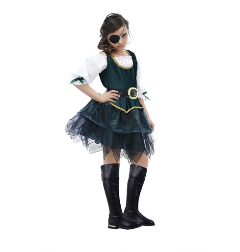 Déguisement fille Pirate Boucanière