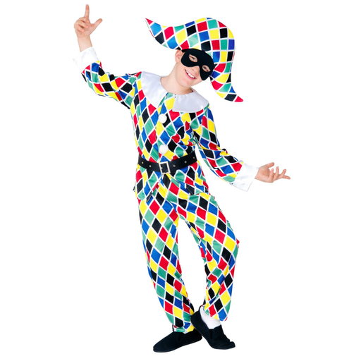Déguisement d'Harlequin pour garçon
