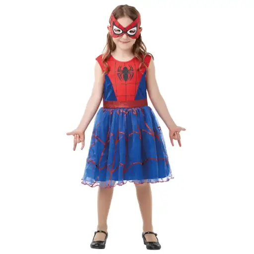 [RUBR300101OH] Déguisement fille Spiderman de luxe