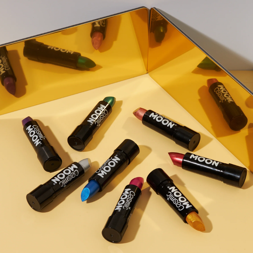 Rouge à lèvre métallique 