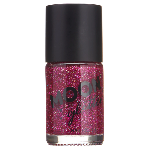 [SMIG07077] Vernis à ongles fuchsia holographique 14ml - Moon Glitter