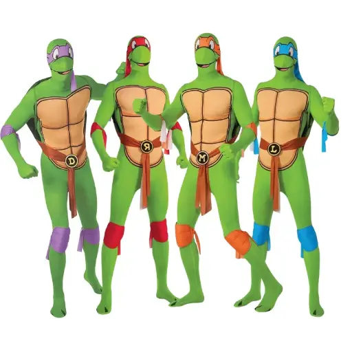 Déguisement seconde peau Tortue ninja™ pour homme