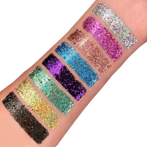 Gel pailletttes fines holographiques - Moon Glitter