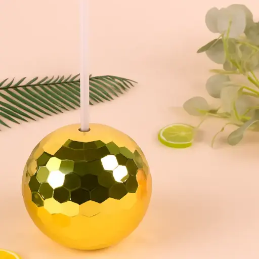 [BOL00718] Gobelet boule disco or