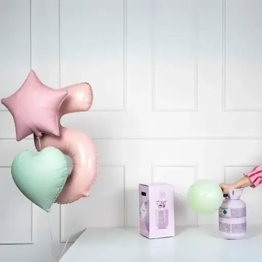 [PARBZH1-30-014] Bouteille d'hélium violette pour 30 ballons 