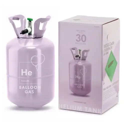 [PARBZH1-30-014] Bouteille hélium 30 ballons 