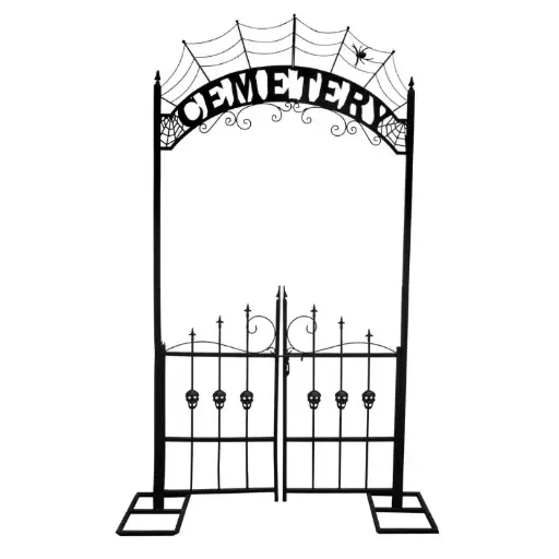 [PCL23709] Arche métal - Entrée de cimetière 