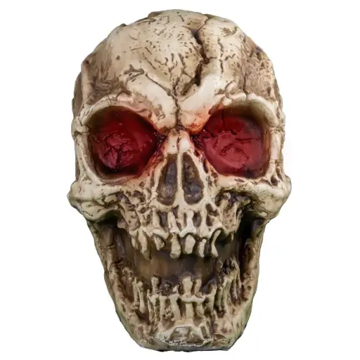 [FUN94503] Crâne décoratif animé 96 cm