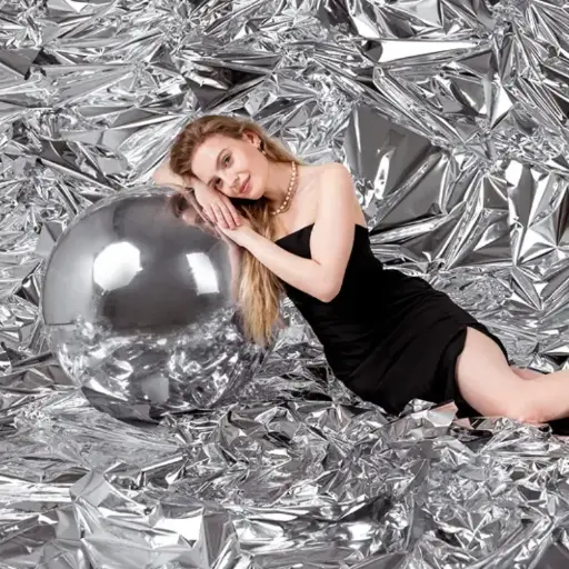 [PARFOL2M-80-018] Fond décoratif argent