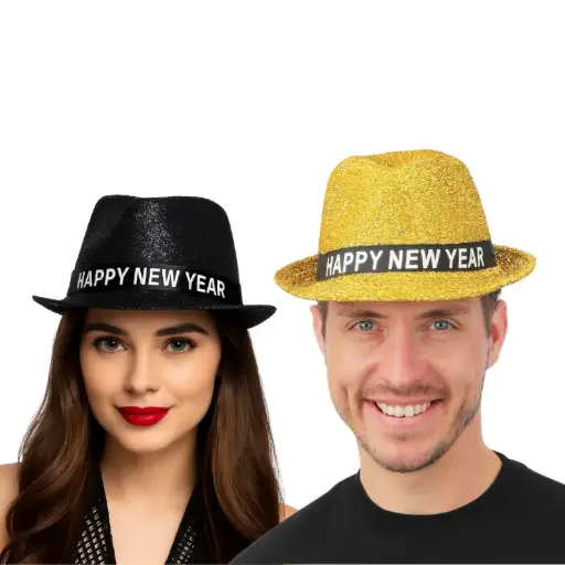 Chapeau Nouvel An LED