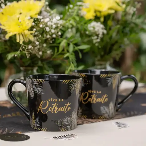 [SAN9382/0-11] Mug 'Vive la Retraite'