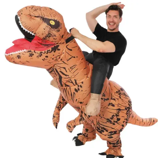 [PCL24571] Déguisement gonflable carry me T-Rex
