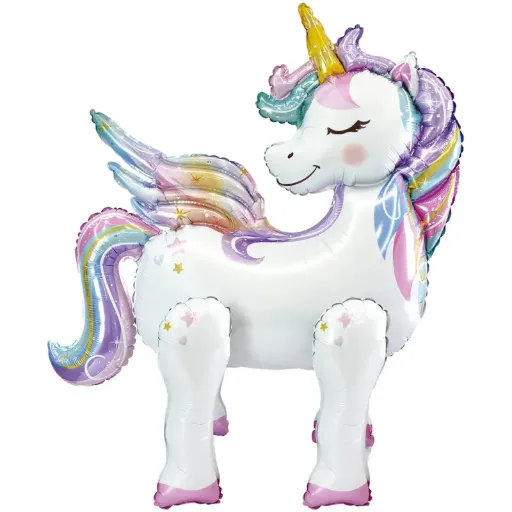 Standing unicorn balloon 63 cm