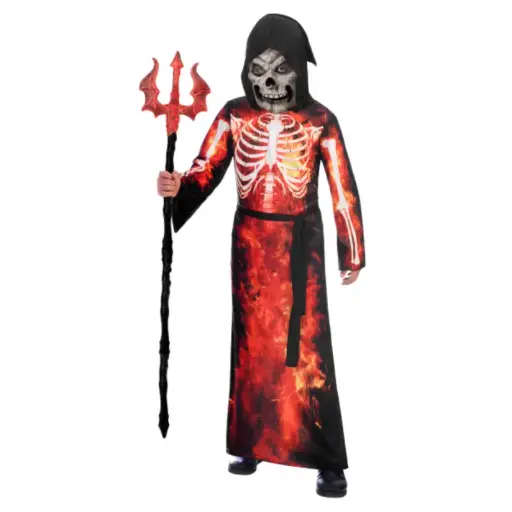 Costume enfant FireReaper taille 6-8 ans