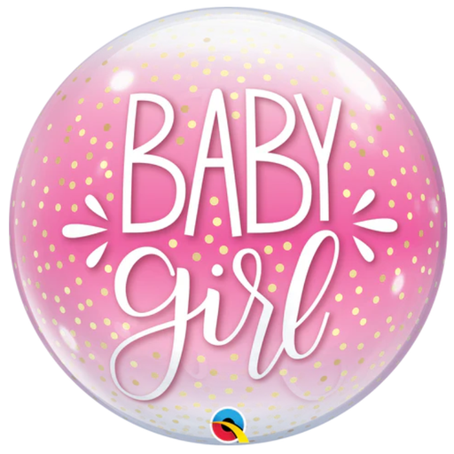 [ABC10035] Ballon Bubble "Baby Girl"
