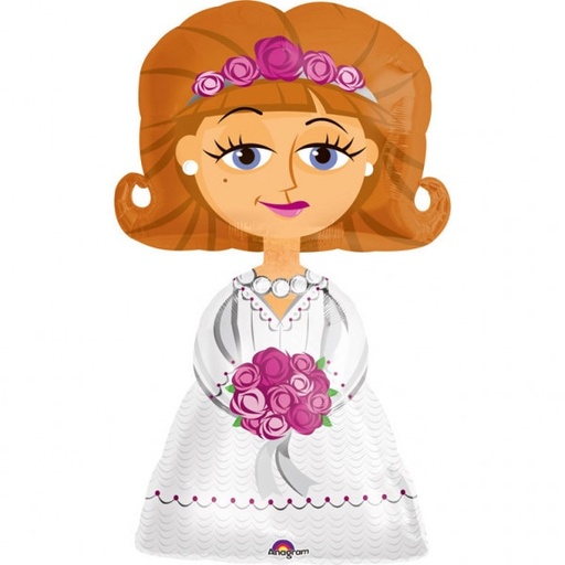 [AMS1426901] Ballon Air Walker Mariée 