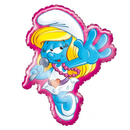 [AMS28410] Ballon Schtroumpfette chanteuse - Schtroumpfs