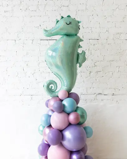 [AMS3780001] Ballon S/shape Hipocampe 38"/96 cm
