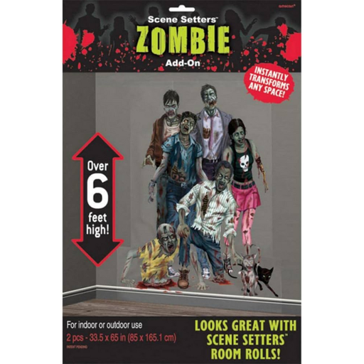 [AMS673128] Scène décorative Zombies 