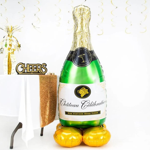 [AMS8312011] Ballon AirLoonz Bouteille de Champagne 50"