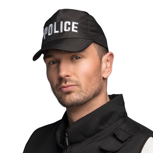 [BOL97046] Casquette noire de Police