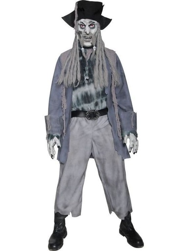 [SMI34118M] COSTUME ZOMBIE FANTOME PIRATE TAILLE M