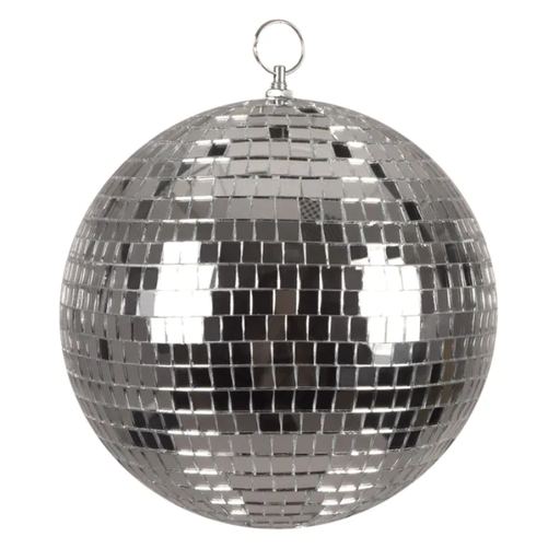 [BOL00703] Boule à facettes argent 20 cm
