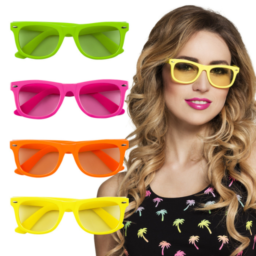 [BOL02569] Lunettes Party Dance 4 couleurs assorties