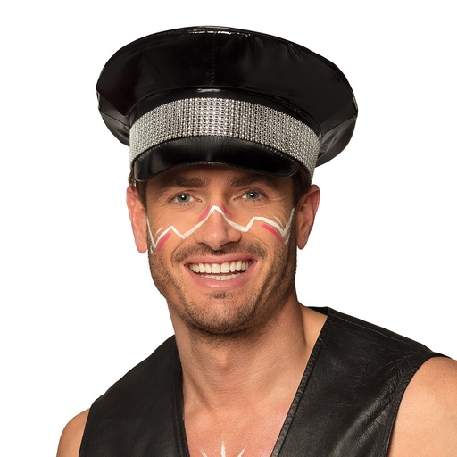 [BOL33020] Casquette de Rock noire 