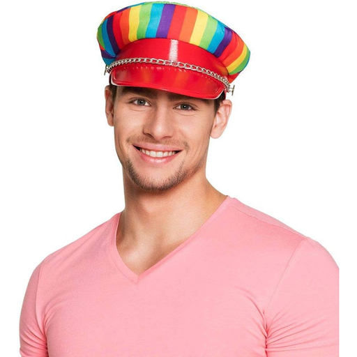 [BOL44724] Casquette Rocker arc-en-ciel