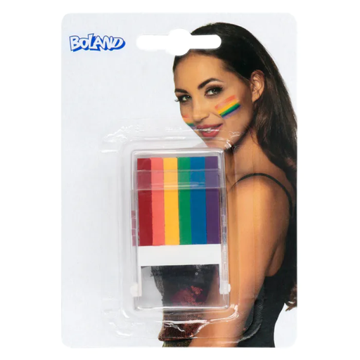 [BOL45065] Bâton de maquillage 6 en 1 Arc-en-ciel